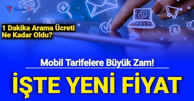 Mobil Tarife Ücretlerine Zam Geldi: İşte Türk Telekom, Vodafone, Türkcell Yeni Fiyatları