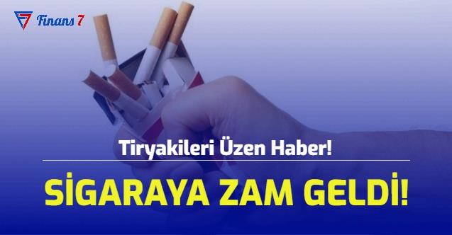 Tiryakileri Üzen Haber! Sigaraya Yeni Zam Geldi
